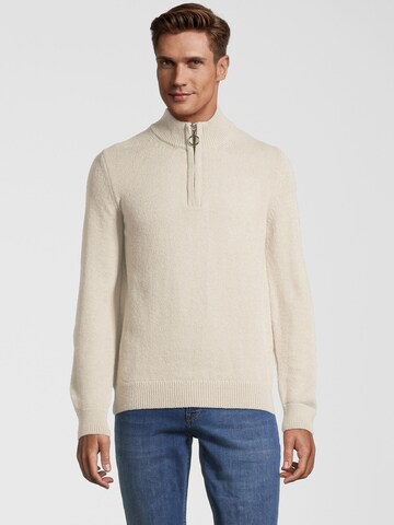 Steffen Klein Pullover in Weiß: Vorderseite