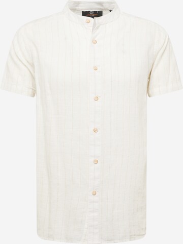 Slim fit Camicia 'Stan' di INDICODE JEANS in beige: frontale