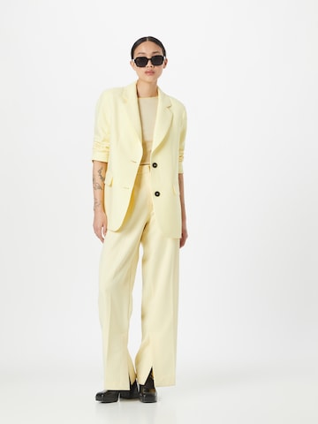 Blazer 'Tracy Co Ord' Nasty Gal en jaune