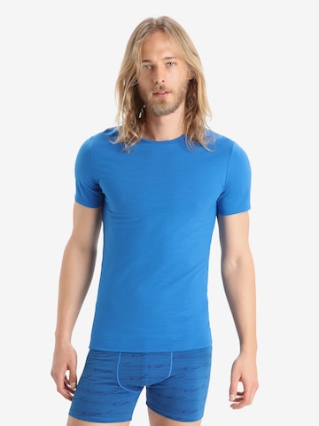 Maglietta intima 'Anatomica' di ICEBREAKER in blu: frontale