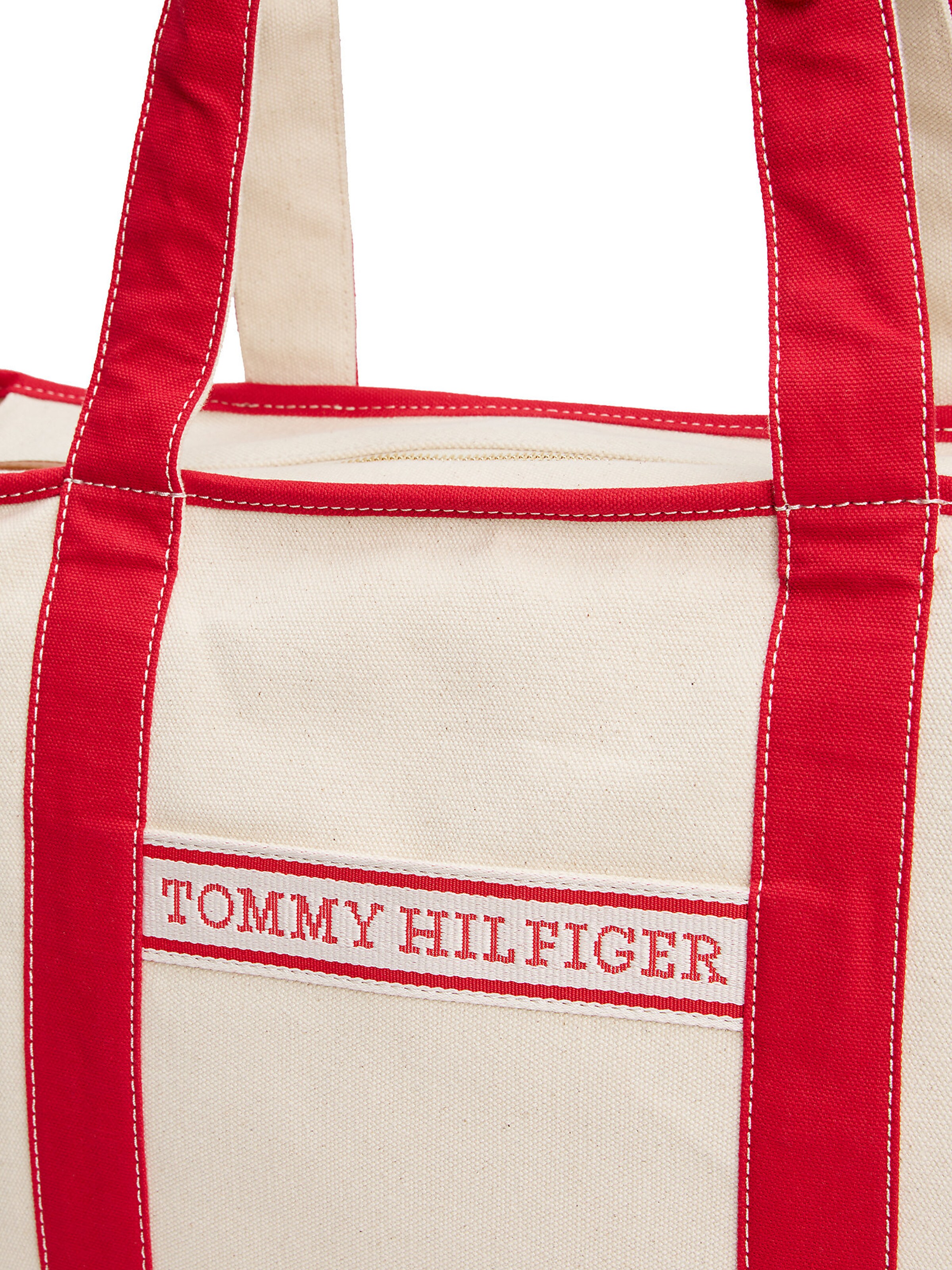 Sac de plage TOMMY HILFIGER en rouge
