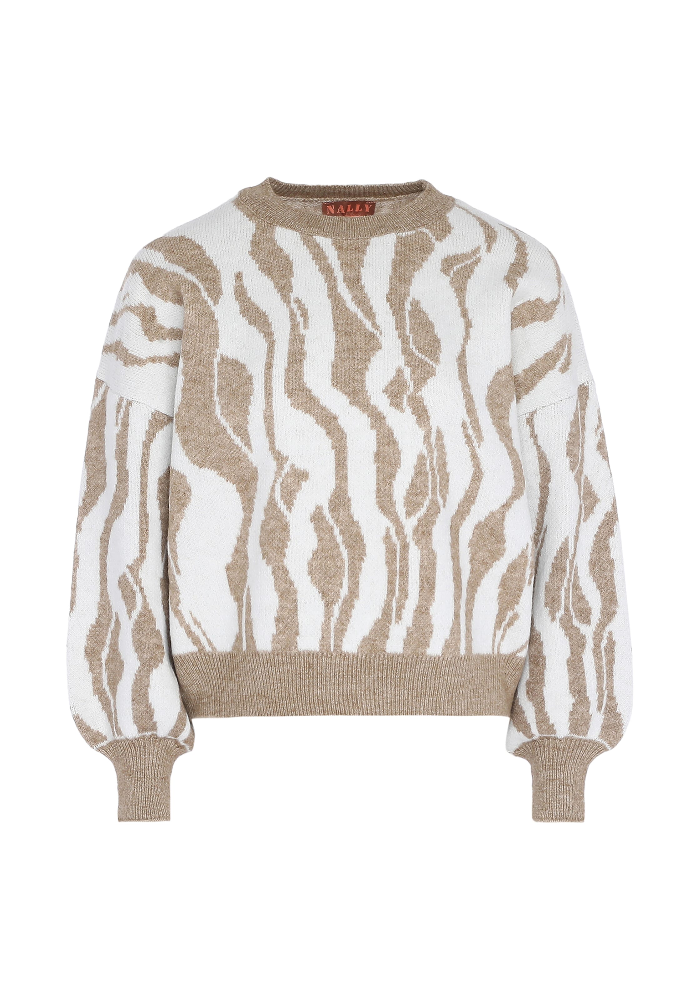 NALLY Pullover in Beige: Vorderseite