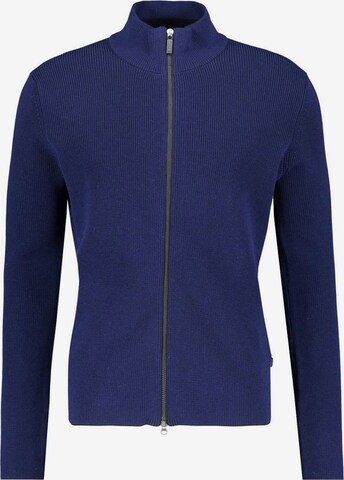 MAERZ Muenchen Knit Cardigan in Blue: front