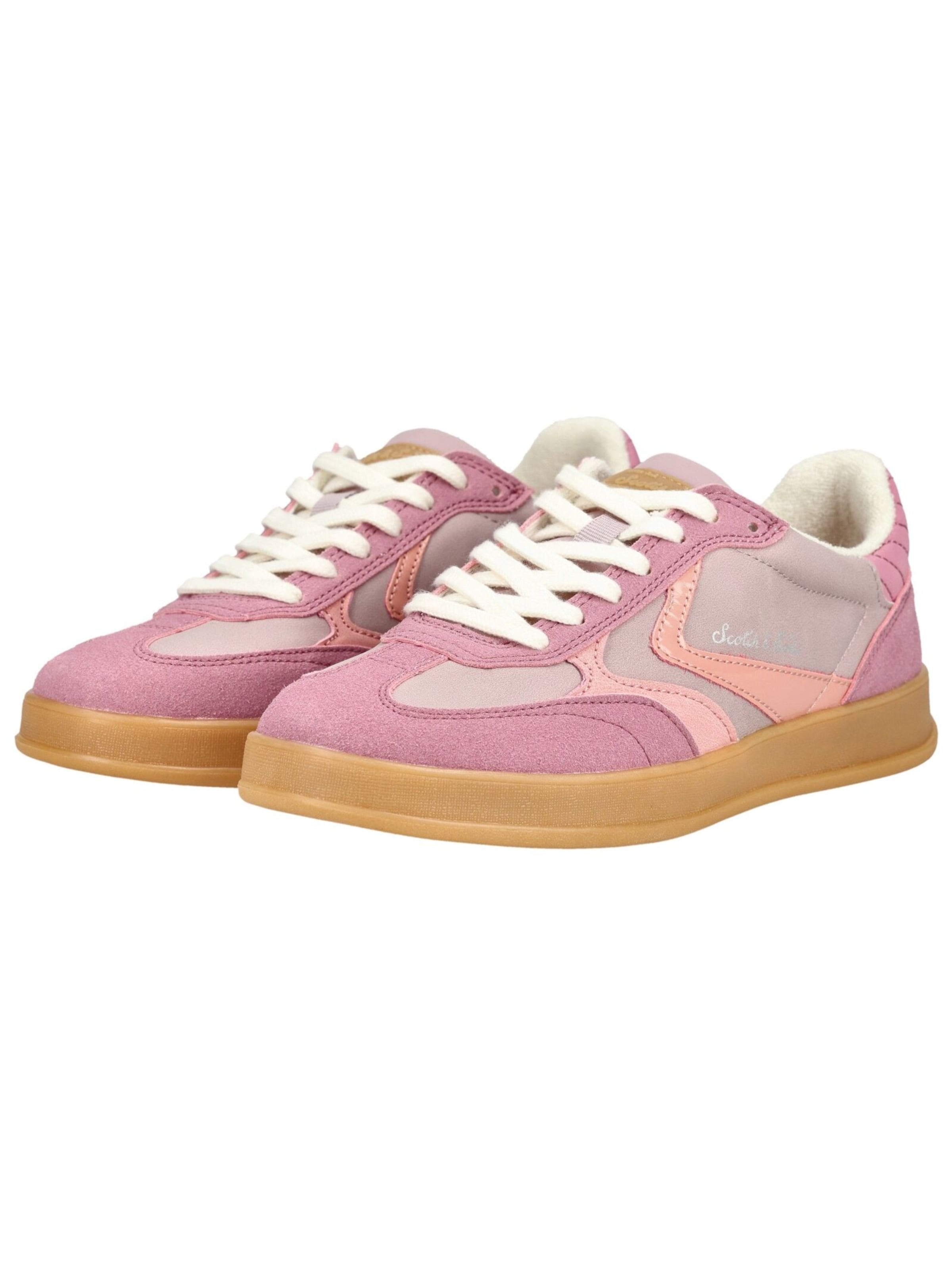 Baskets basses SCOTCH & SODA en rose