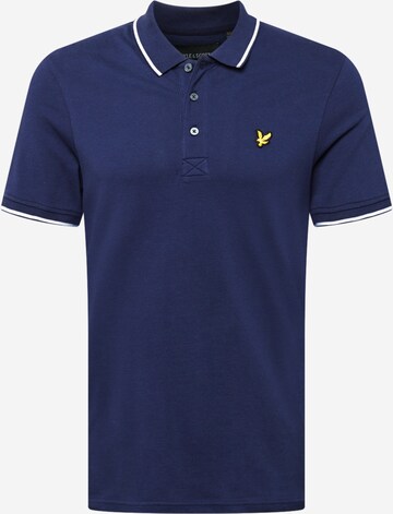 Lyle & Scott Majica | modra barva: sprednja stran