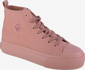 Baskets hautes 'Viska OC' KAPPA en rose : devant