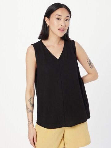 MORE & MORE - Blusa en negro: frente