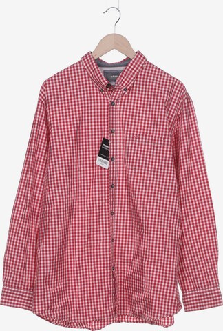 BRAX Button Up Shirt in XXL in Red: front