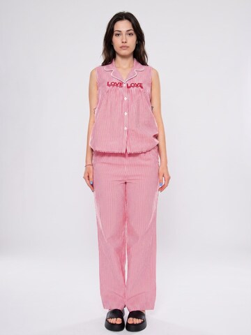 Md’M Baggy Pants 'TROUSERS PINK' in Pink: front