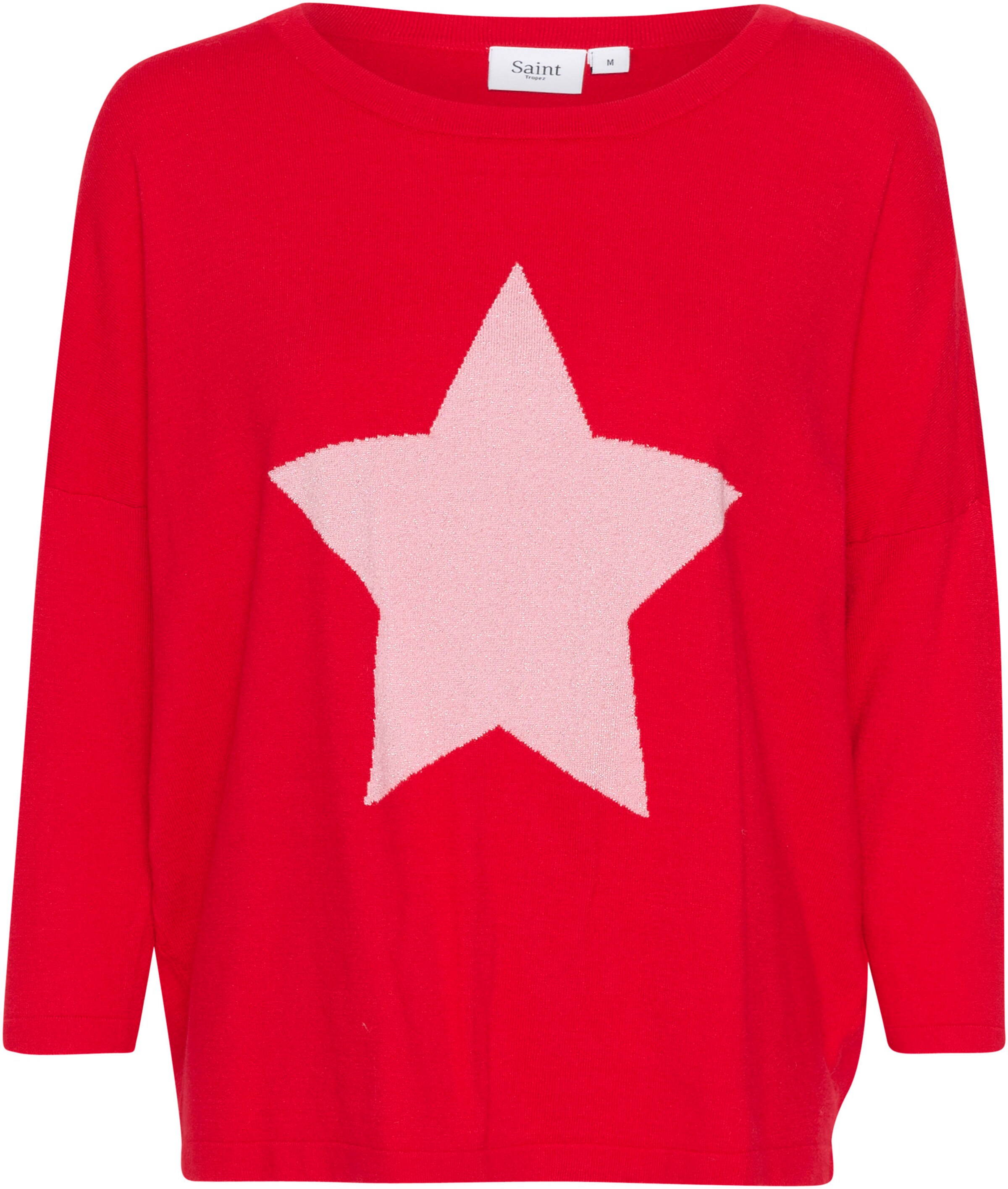 SAINT TROPEZ Pullover 'Baria' in Rot: Vorderseite