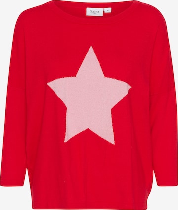 SAINT TROPEZ Pullover 'Baria' in Rot: Vorderseite
