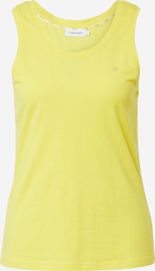 Calvin Klein Top 'PIPING' in gelb, Produktansicht