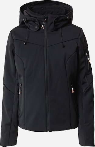 Veste de sport 'ECORSE' ICEPEAK en noir : devant