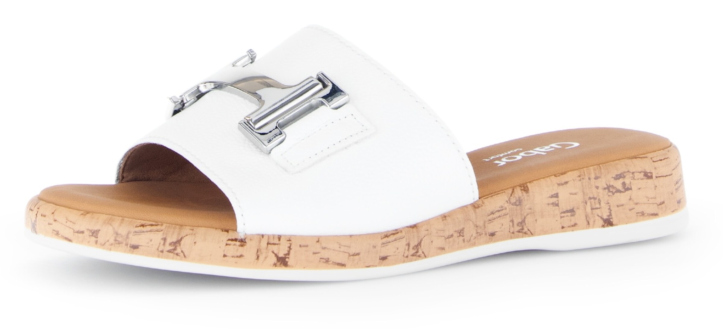 Zoccoletto di GABOR in bianco: frontale