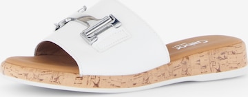 Zoccoletto di GABOR in bianco: frontale