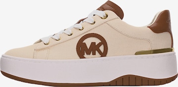 smėlio MICHAEL Michael Kors Sportbačiai be auliuko 'DOTTIE': priekis