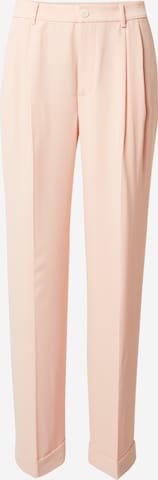 Lauren Ralph Lauren Regular Pleat-front trousers 'IVELISSE' in Pink: front