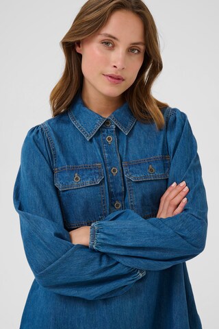 CULTURE Jurk in Blauw