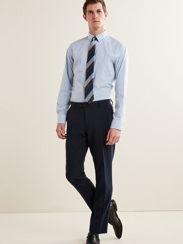 Next - Regular Calças em azul