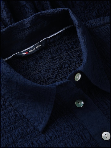 Chemisier Tommy Jeans en bleu