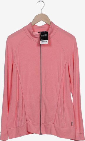 Uli Schneider Sweatshirt & Zip-Up Hoodie in 4XL in Pink: front