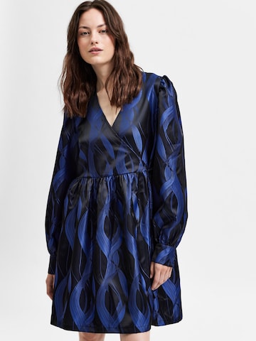 Robe 'Joella' SELECTED FEMME en bleu