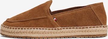 TOMMY HILFIGER Espadrilles in Bruin: voorkant