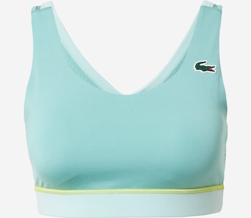 Lacoste Sport Bralette Sports Bra in Blue: front