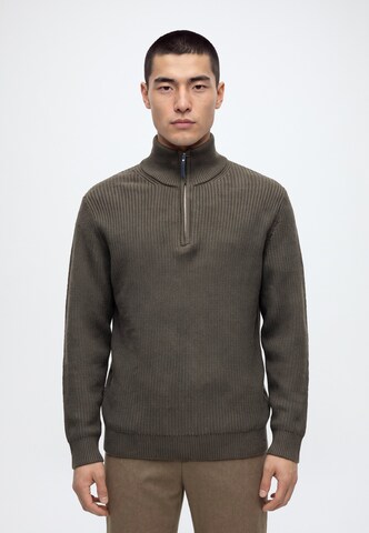 Petrol Industries Sweater in Grey: front