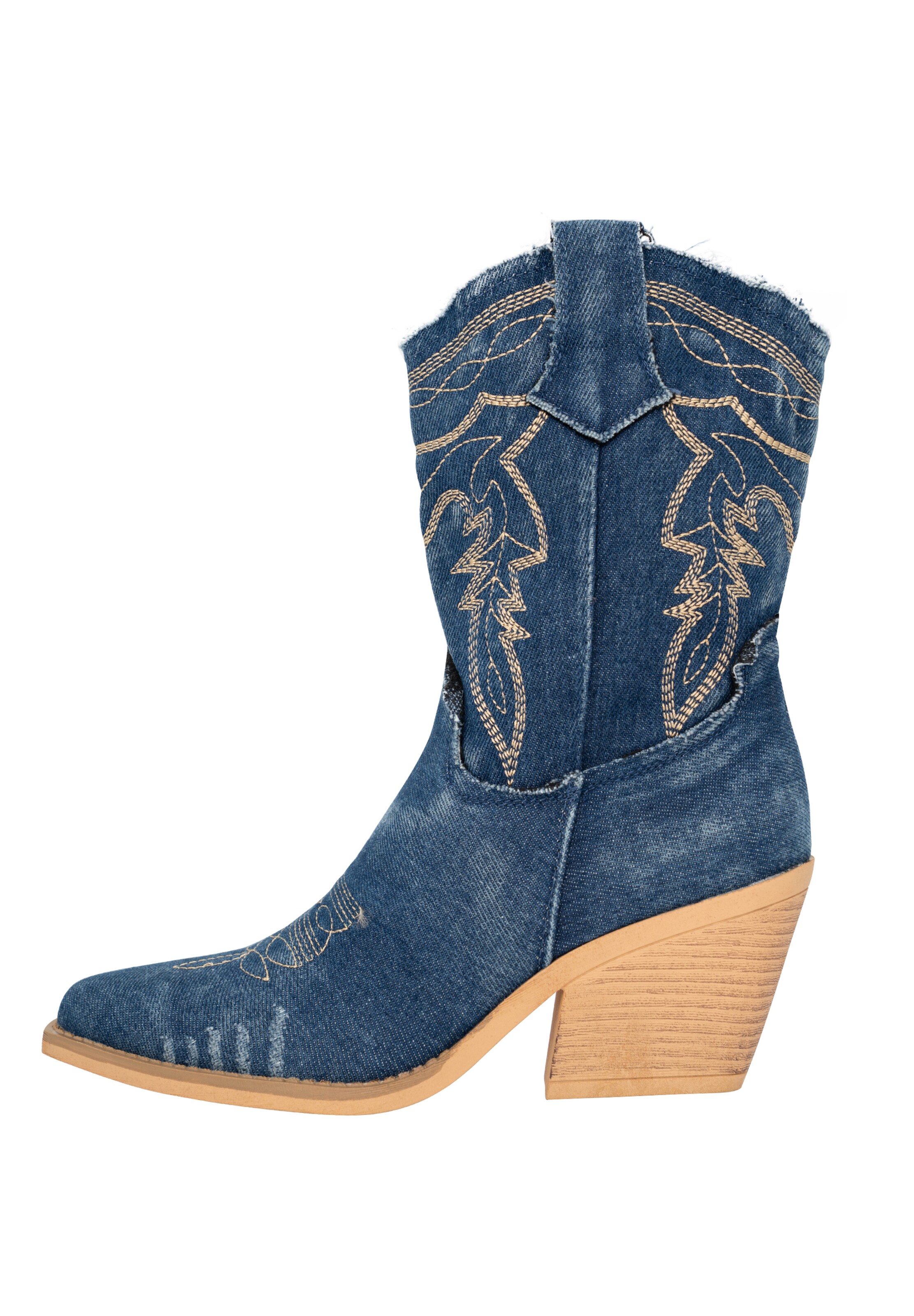 Stivale da cowboy di Elara in blu