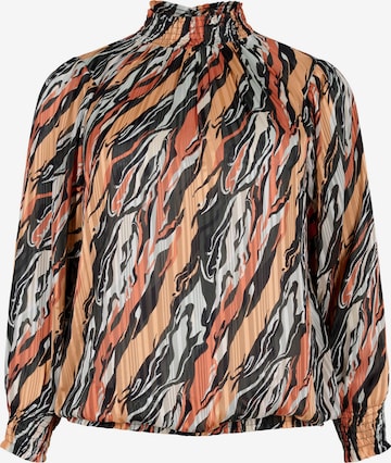 Zizzi Blouse in Orange: front