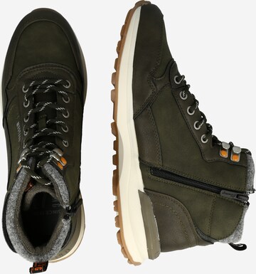 MUSTANG Lace-up boots in Green