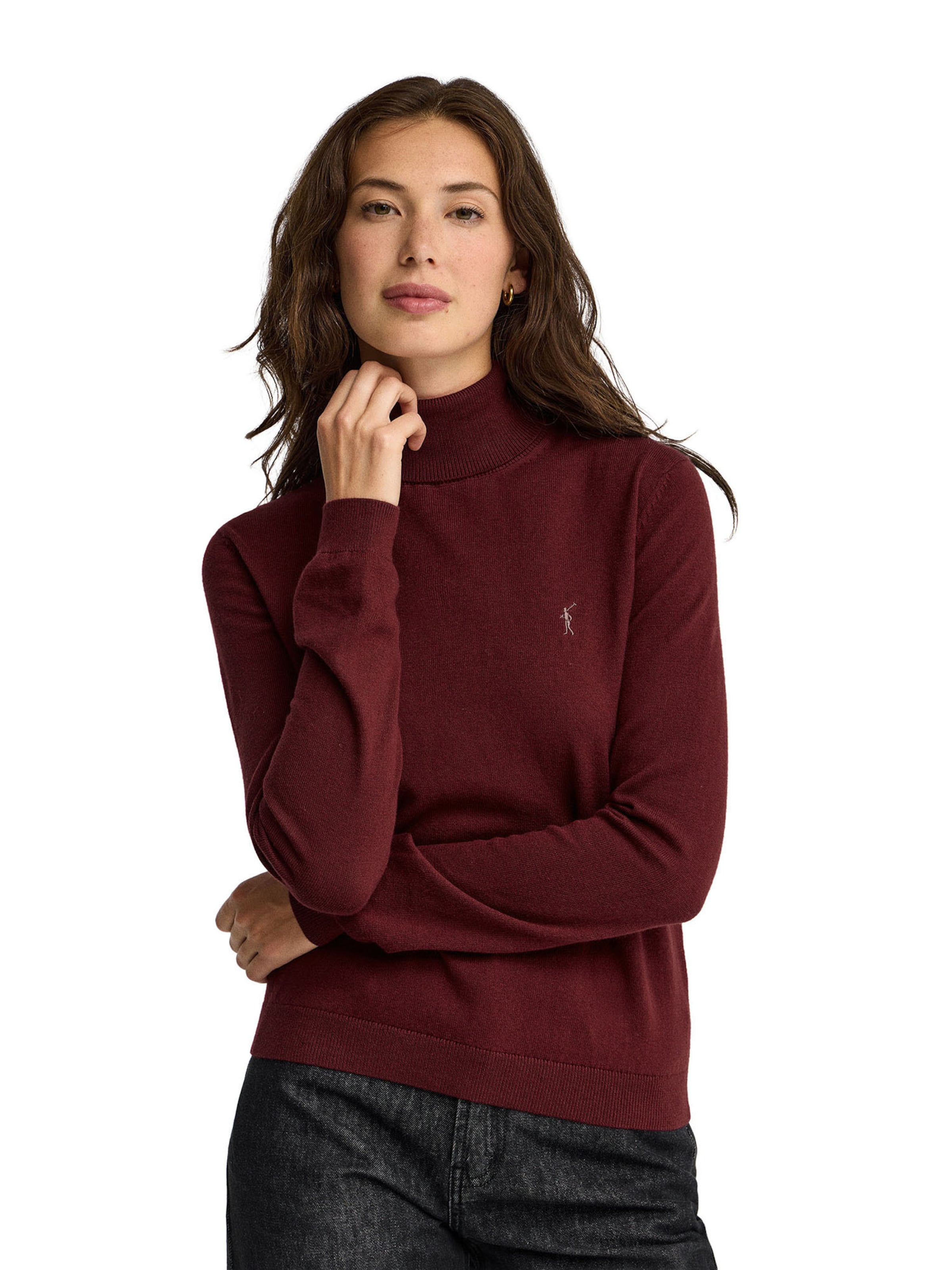 Polo Club Pullover 'RIGBY' in Rot: Vorderseite