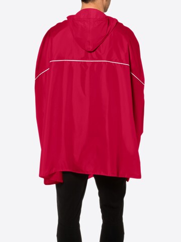 VAUDE Poncho 'Valdipino' in Rot