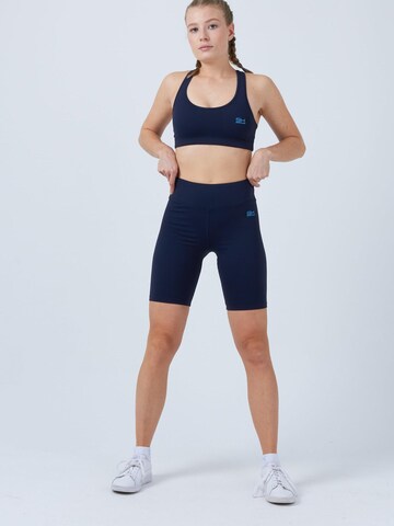 SPORTKIND Leggings 'Short Tights'‌‌‌‌‌‌‌‌‌ in Blau: Vorderseite