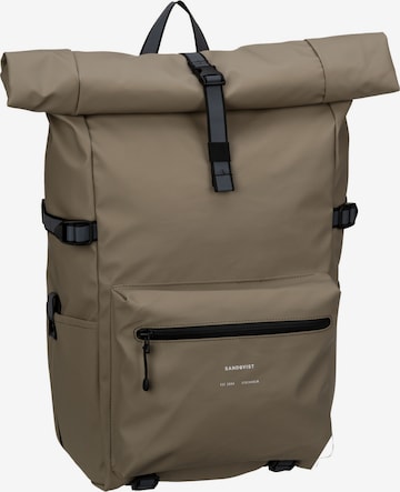 SANDQVIST Backpack ' Ruben 2.0' in Brown: front