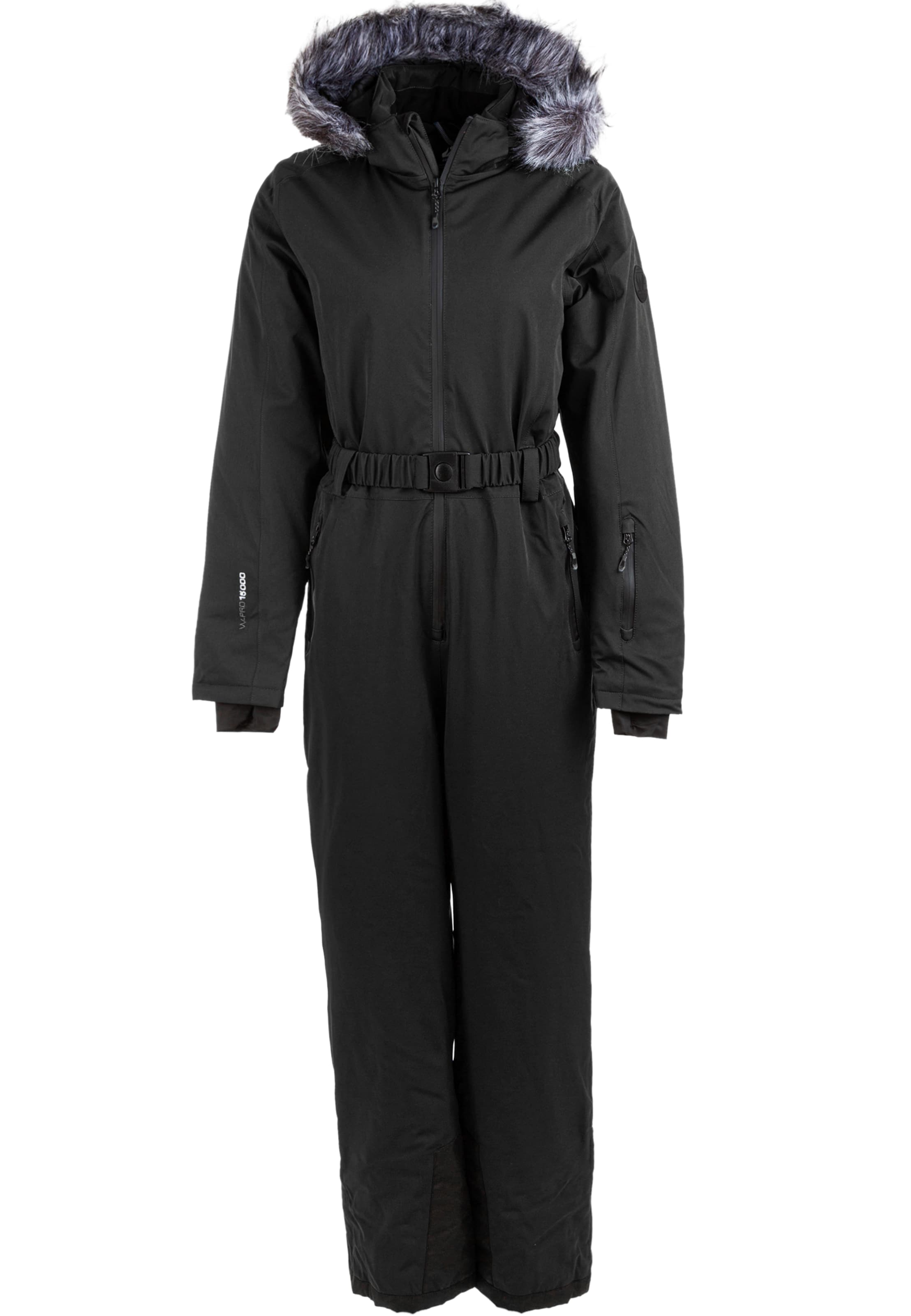 Whistler Sportanzug 'Courtney' in Schwarz: Vorderseite