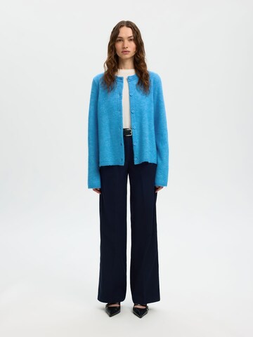 SELECTED Knit cardigan in Blue