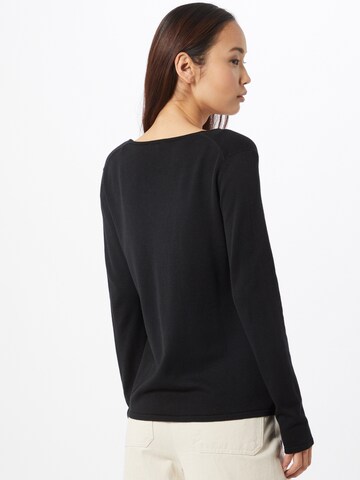 TOM TAILOR - Pullover em preto