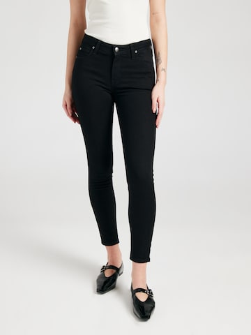 Lee Slimfit Jeans 'Scarlett High' i svart: framsida