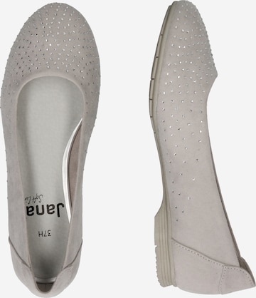 JANA Ballet Flats in Grey