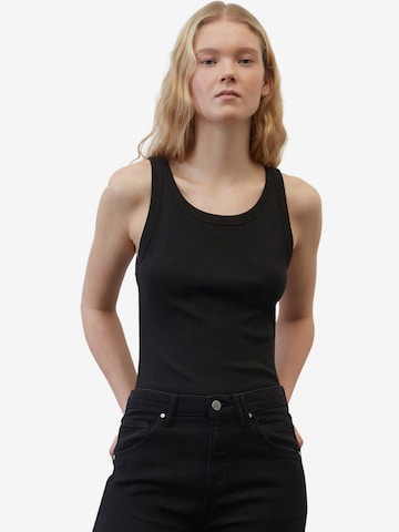 Marc O'Polo DENIM Top in Zwart: voorkant