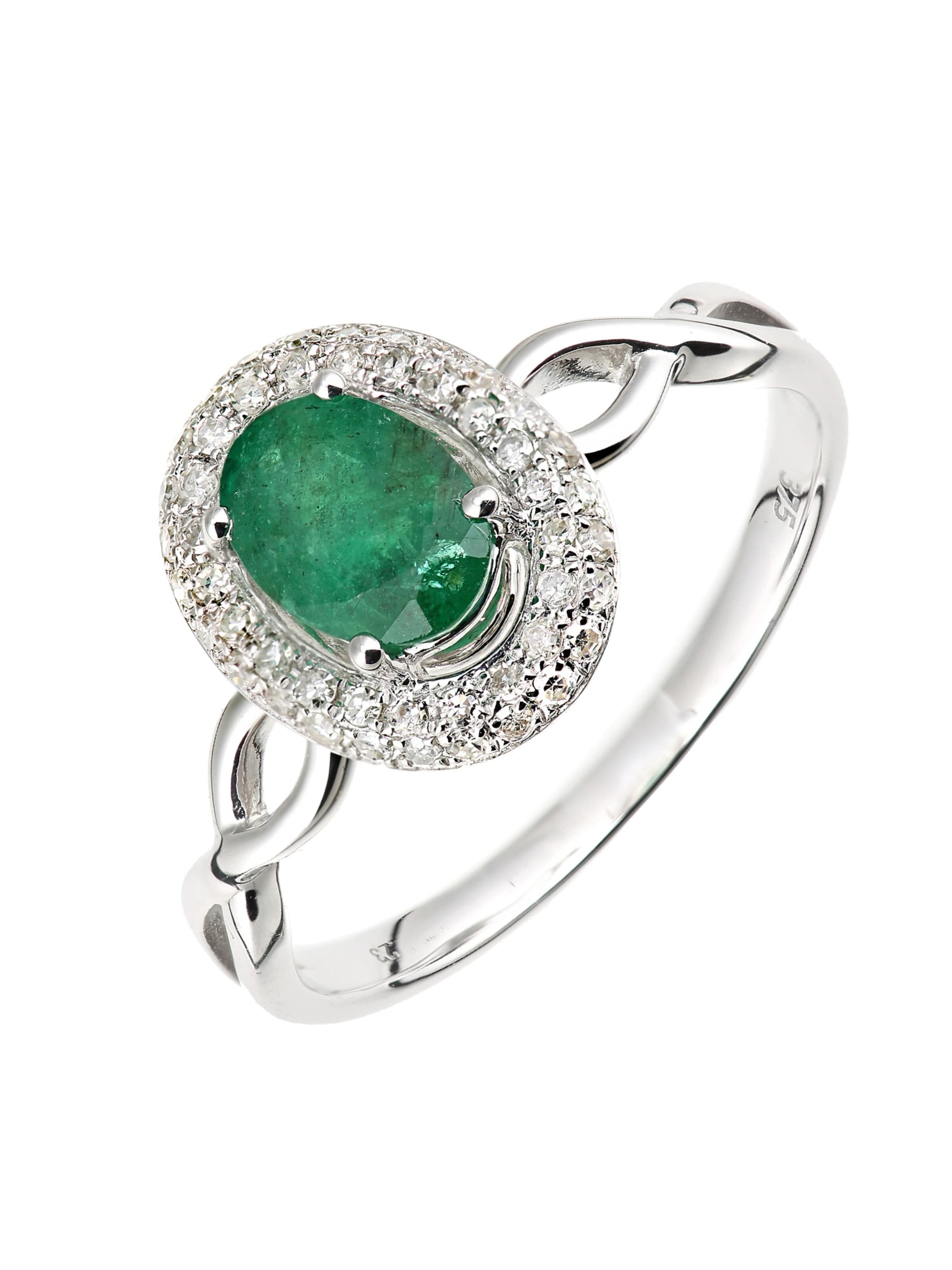 DIAMANT LETERNEL Ring in Silver: front