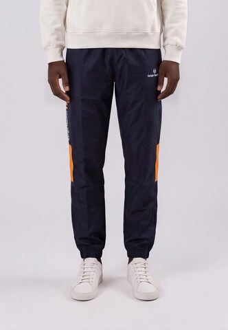Tapered Pantaloni sportivi 'Termoli' di Sergio Tacchini in nero: frontale
