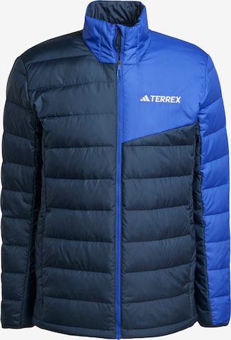Veste outdoor 'Multi Light Down' ADIDAS TERREX en bleu : devant