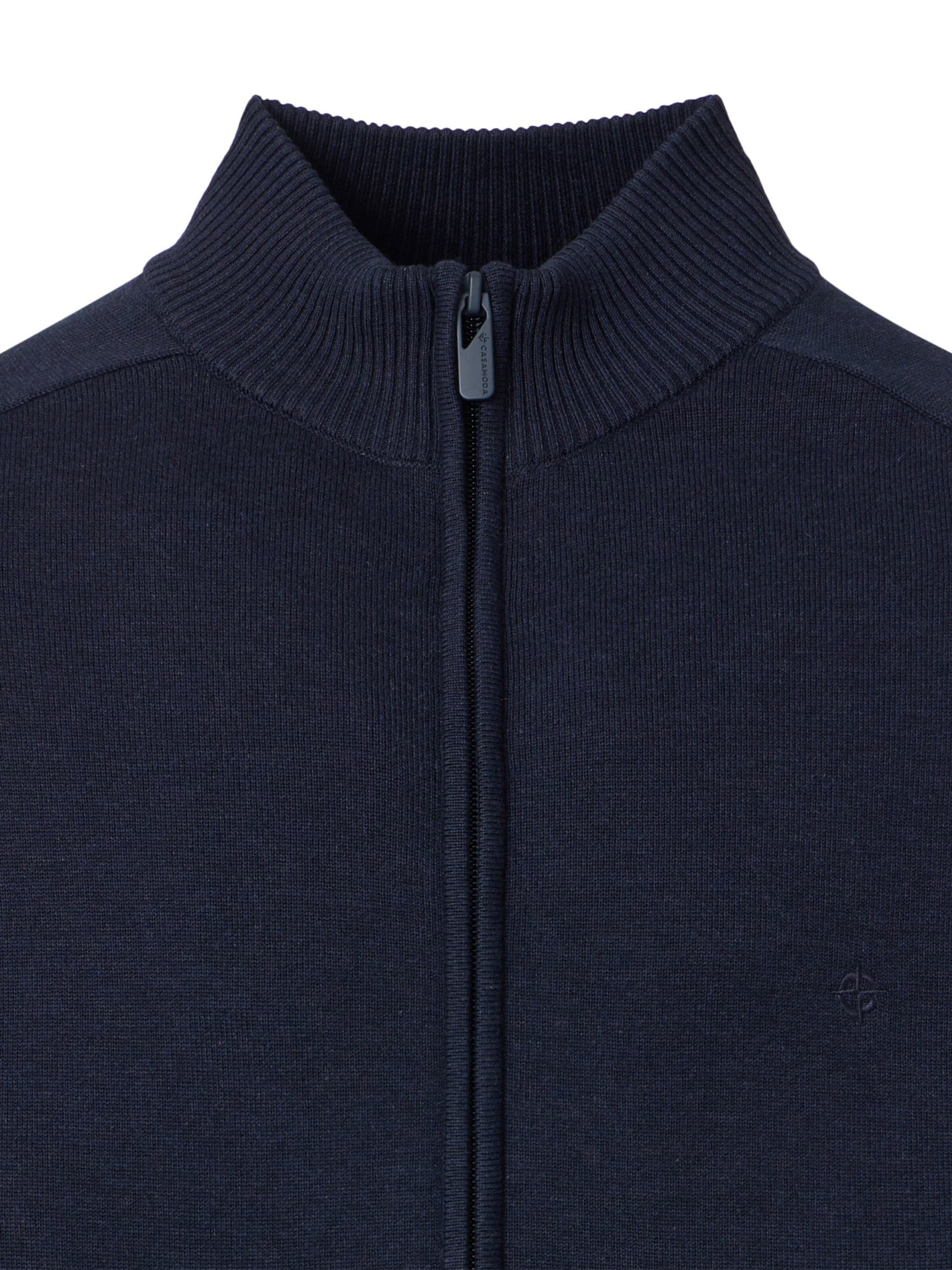 CASAMODA Strickjacke in Blau