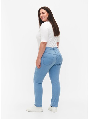 Coupe slim Jean Zizzi en bleu