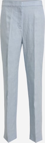 Slimfit Pantaloni con piega frontale di Banana Republic Tall in blu: frontale