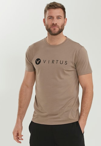 Virtus Shirt 'EDWARDO' in Brown: front