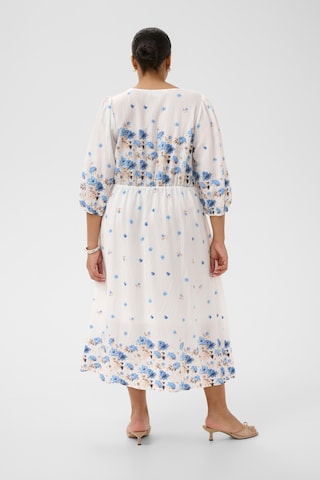KAFFE CURVE Kleid 'Rosa' in Blau